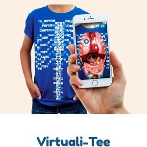 Curiscope Virtuali-tee T-shirt (age12-14 Girl/Boy)